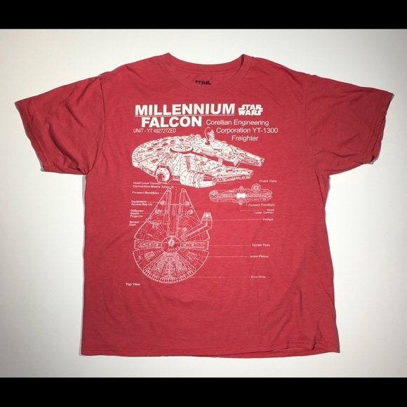 Star Wars Other - Star Wars Millennium Falcon T-Shirt